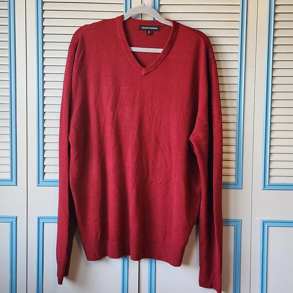 Tricots St. Raphael Red Sweater - Picture 1 of 12